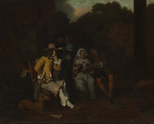 Une fête musicale, début des années 1650 - Gerbrand van den Eeckhout
