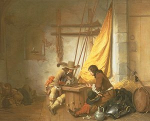 Soldats jouant au tric-trac, 1653 - Gerbrand van den Eeckhout
