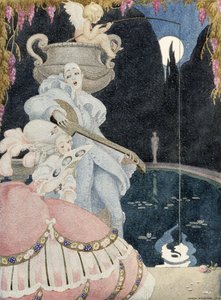 Élégante et Pierrot - Gerda Marie Frederike Wegener