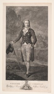 Frédéric Christian, duc de Schleswig - Gerhard Ludvig Lahde