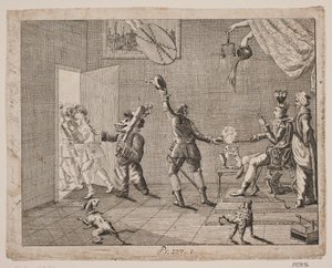 Feuille satirique - Gerhard Ludvig Lahde