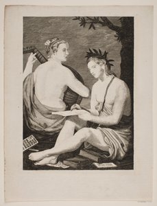 Terpsichore et Calliope - Gerhard Ludvig Lahde