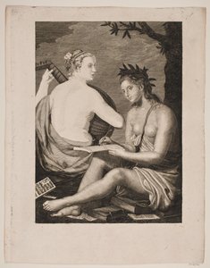 Terpsichore et Calliope - Gerhard Ludvig Lahde