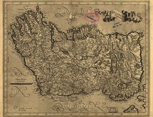 Irlandiae regnum. LOC 99446223 - Gerhard Mercator