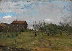 Ferme à Hedmark - Gerhard Munthe