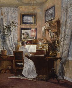 La maison à Sandvika - Gerhard Peter Frantz Vilhelm Munthe