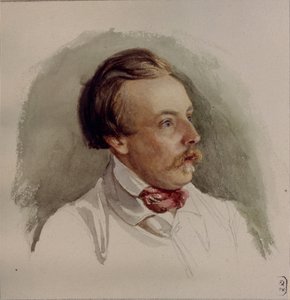 Portrait du peintre Alexander von Kotzebue - Gerhard Wilhelm Reutern von