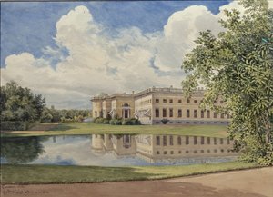 Le Palais Alexandre à Tsarskoïe Selo, 1831