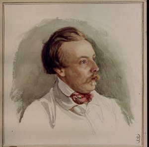 Portrait du peintre Alexandre von Kotzebue - Gerhard Wilhelm von Reutern