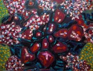 Floral abstrait I - Gerhardt Isringhaus