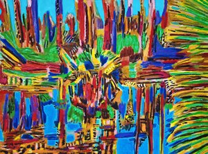 Estuario Abstracto II, 2018 - Gerhardt Isringhaus