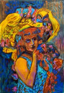 Demoiselle fleurie II, 2023
