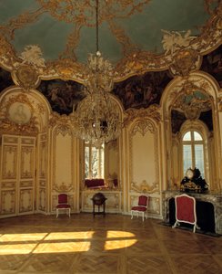 Architecture intérieure : appartement de la princesse de Soubise réalisé par l