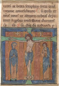 La Crucifixion - German 12th Century