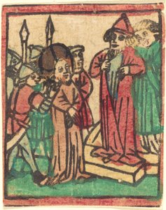 Caïphe déchirant ses vêtements