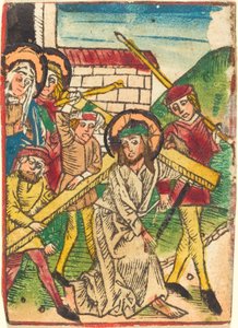 Christ portant la Croix - German 15th Century
