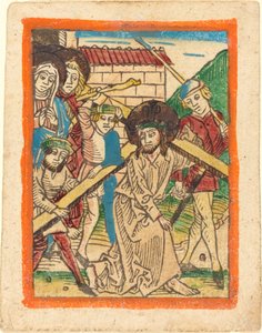 Christ portant la Croix - German 15th Century