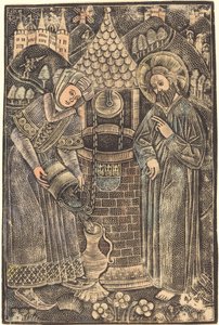 Christ et la Femme de Samarie - German 15th Century