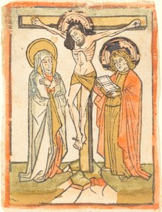 Le Christ en croix - German 15th Century