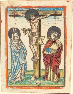 Le Christ en croix - German 15th Century