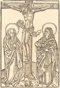 Le Christ en Croix - German 15th Century