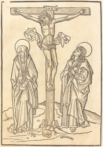 Christ sur la croix - German 15th Century