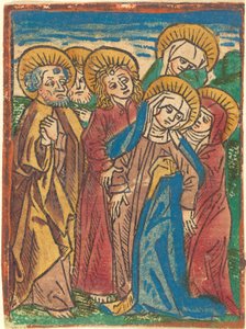 Madone Accablée - German 15th Century