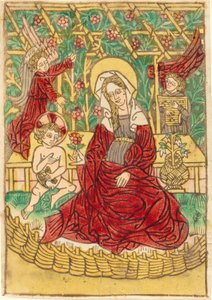 Madonna dans un Jardin Clos