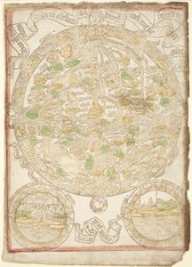 Carte du monde - German 15th Century