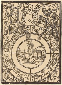 Mars et Vénus - German 15th Century