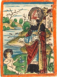 Saint Augustin - German 15th Century