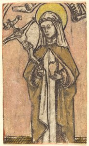 Sainte Brigitte? - German 15th Century