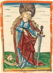 Sainte Catherine - German 15th Century