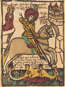 Saint Georges - German 15th Century