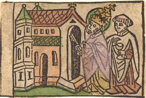 Saint Pierre en tant que fondateur de l