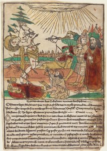 Saint Sébastien - German 15th Century