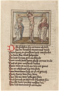 La Crucifixion - German 15th Century