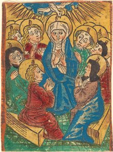 La Descente du Saint-Esprit - German 15th Century