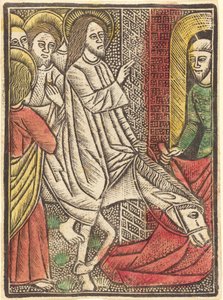 Entrée à Jérusalem - German 15th Century