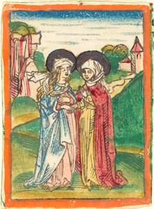 La Visitation - German 15th Century