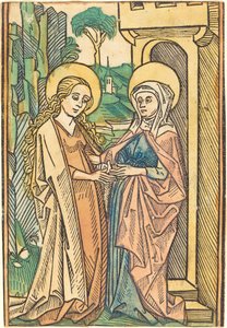 Visitation - German 15th Century