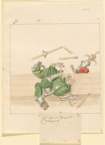 Joute italienne de paix - German 16th Century