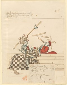 Joute italienne de paix - German 16th Century