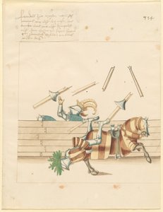 Joute italienne de la paix - German 16th Century