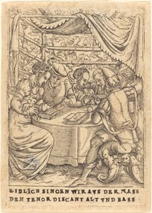 Liblich singen wir avs der Mass den Tenor discant Alt und Bass - German 16th Century