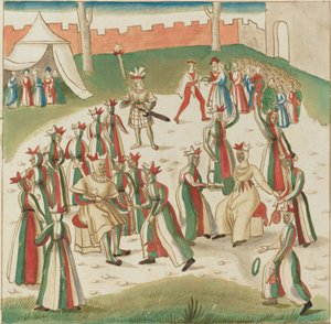 Jeux en plein air - German 16th Century