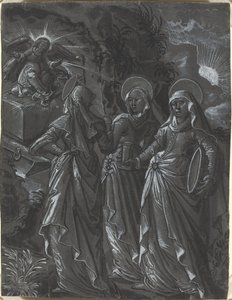 Les trois femmes au tombeau - German 16th Century