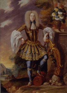 Un homme en costume de fantaisie, début du XVIIIe siècle
