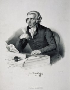 Portrait du compositeur Joseph Haydn 1732-1809