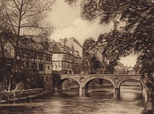Pont de Marstall, Hanovre (photo n/b) - German Photographer